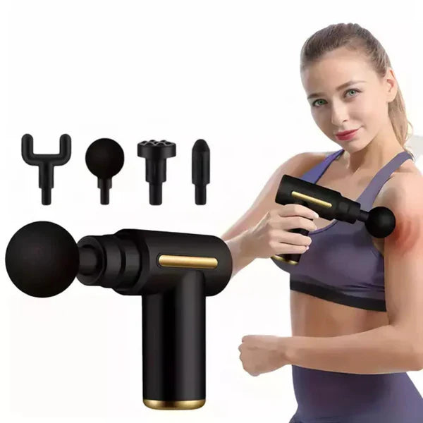 Masajeador Eléctrico Portátil de Alta Frecuencia Profesional para Masaje Muscular